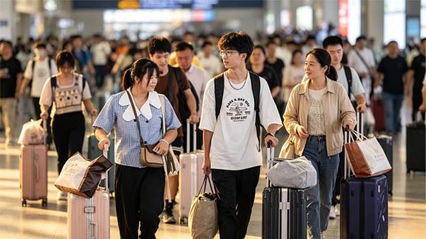 教育观察：金秋开学离别路 一场目送皆是成长与期盼